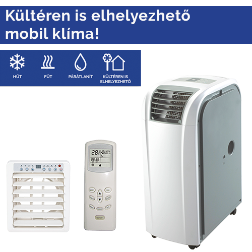 FISHER mobil klíma 3.5kW, FPR-121DE4-R